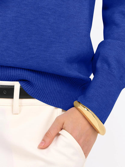 ANRABESS Women’s Fall Long Sleeve V Neck Light Sweaters
