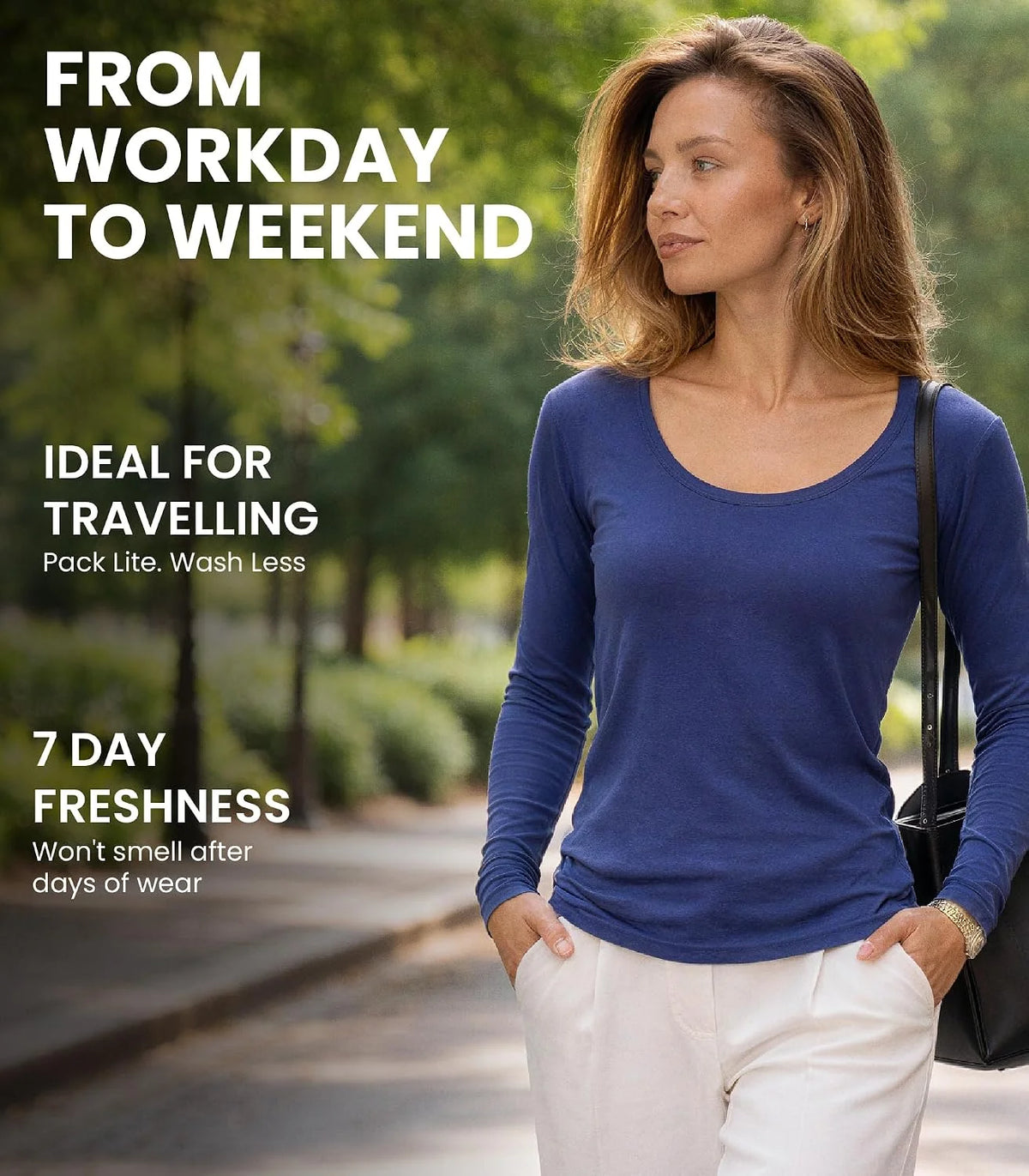 100% Merino Wool Base Layer Women - Thermal Merino Wool Shirt Women