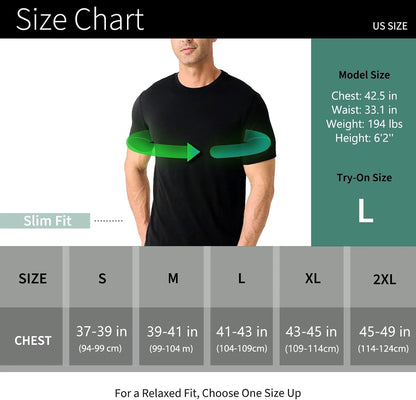 Merino Protect 100% Merino Wool T Shirts for Men Odor Resistance Base Layer Hiking Travel T-Shirt Soft Undershirt