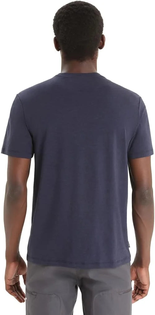 Icebreaker Merino Mens Central Classic Short Sleeve Wool T-Shirt
