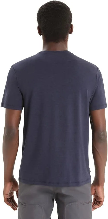 Icebreaker Merino Mens Central Classic Short Sleeve Wool T-Shirt