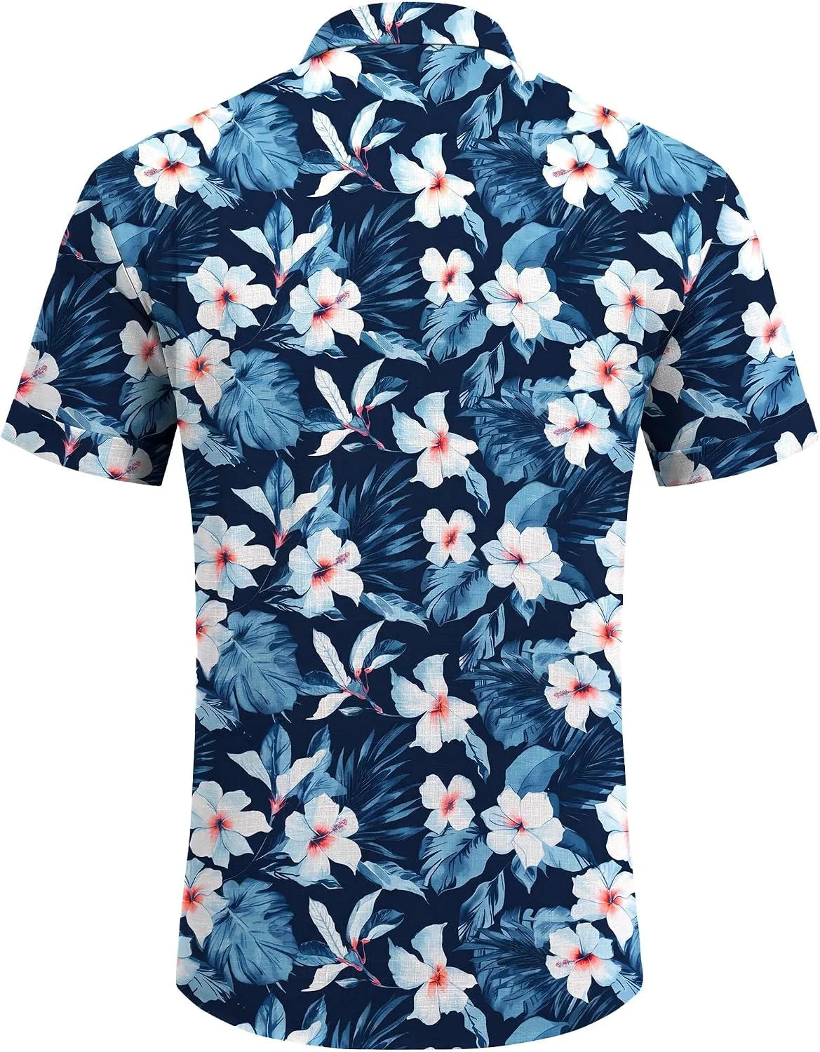 COOFANDY Men's Linen Shirts Short Sleeve Casual Shirts Button Down Shirt for Men Beach Summer Wedding Shirt