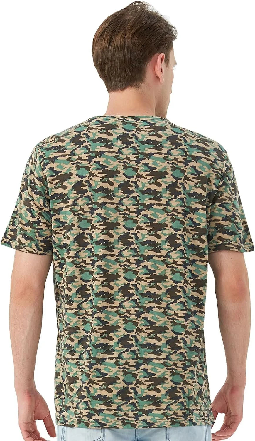 Merino Protect 100% Merino Wool T Shirts for Men Odor Resistance Base Layer Hiking Travel T-Shirt Soft Undershirt