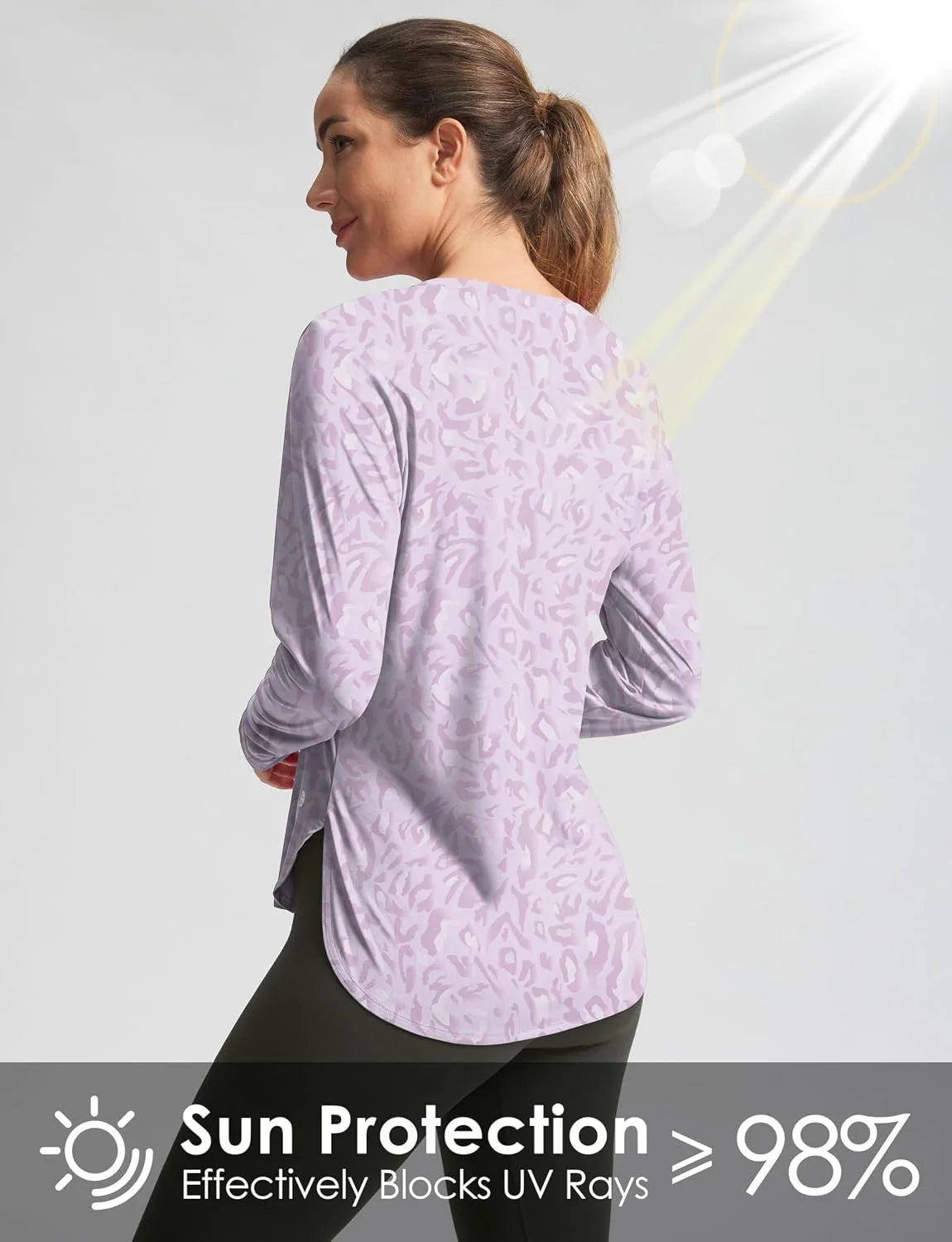 G Gradual Women's Sun Shirts UPF 50+ Long Sleeve Workout Hiking Tops