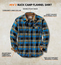 Legendary Whitetails Mens Flannel Long Sleeve Button Down 100% Cotton Shirt