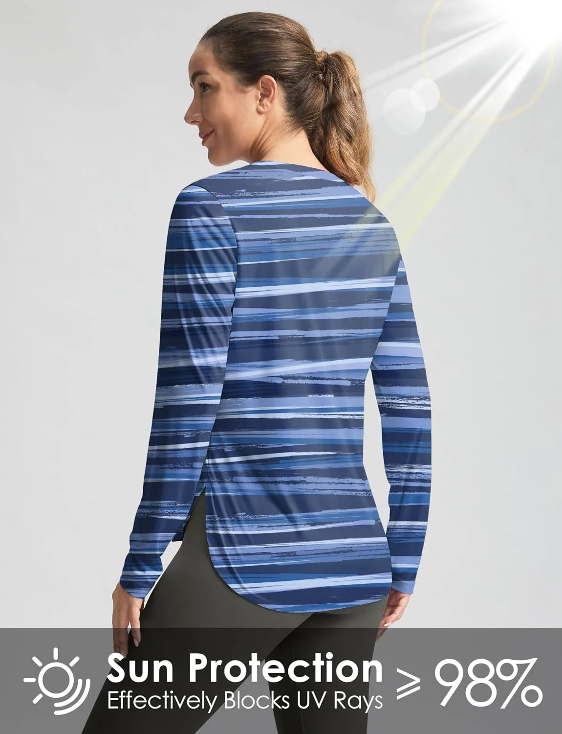 G Gradual Women's Sun Shirts UPF 50+ Long Sleeve Workout Hiking Tops